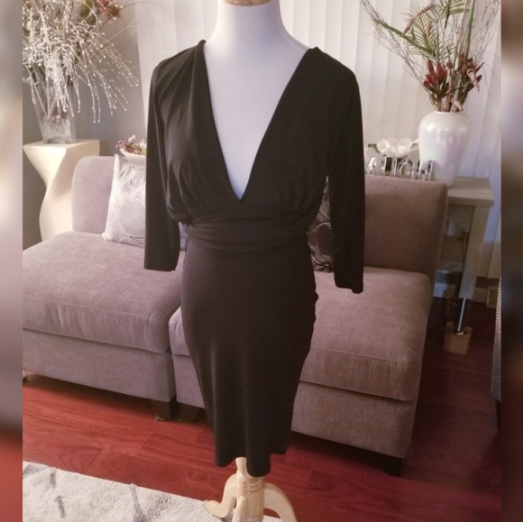 good time usa bodycon dress goodtime usa bodycon lace up v-neck halter strap sleeves Black Dress Size  Medium